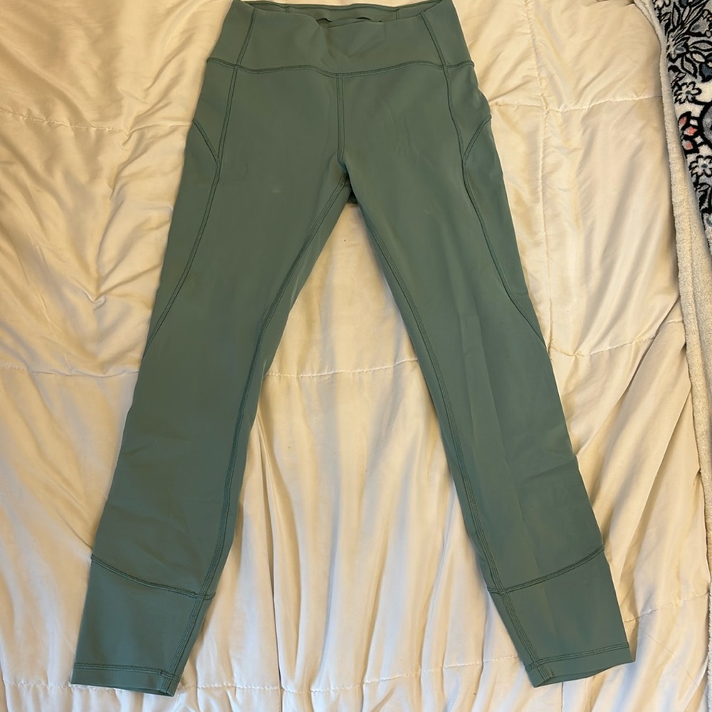 Sage green size 6 lululemon leggings
